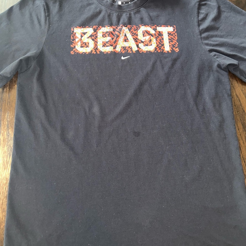 Black T-Shirt with 'BEAST' Graphic